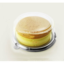 Clear Plastic Round box for cheese cake (PP box)